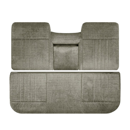 1987-1991 Ford F-150 F-250 F-350 XLT - Bottom/Lean Back Bench Seat Cloth Covers Tan
