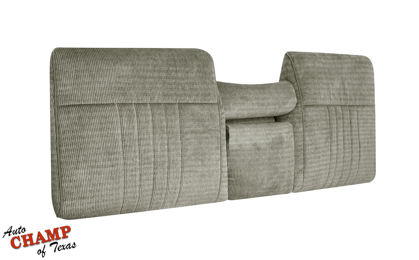 1987-1991 Ford F-150 F-250 F-350 XLT - Bottom/Lean Back Bench Seat Cloth Covers Tan