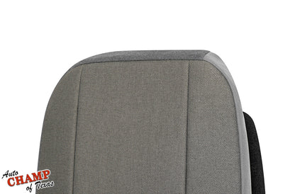 2000 2001 2002 ford ranger driver backrest seat cover graphite gray cloth auto champ of texas