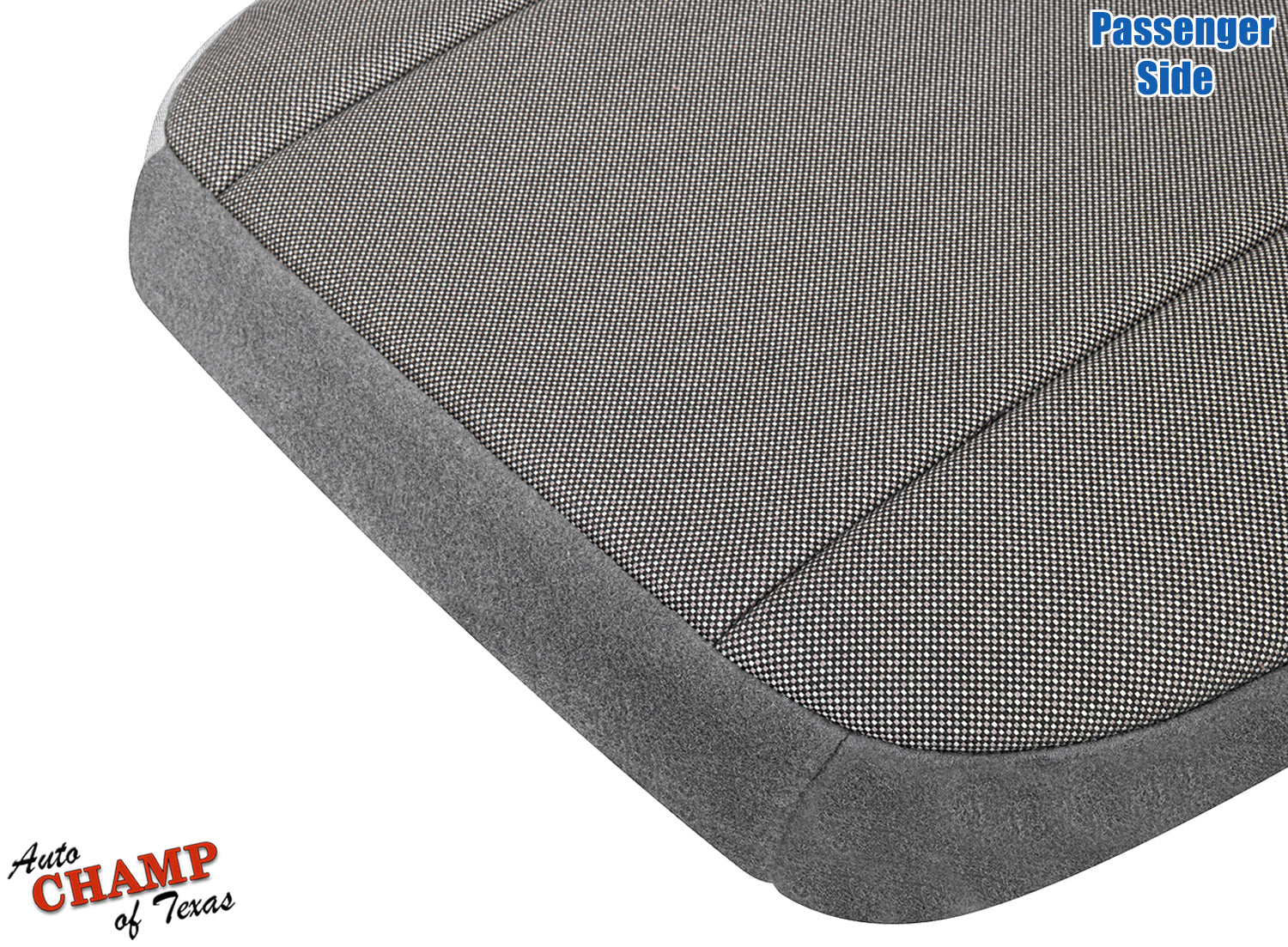 2000 2002 ford ranger passenger seat cover gray angled