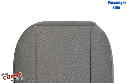2000 2002 ford ranger passenger seat cover gray top view