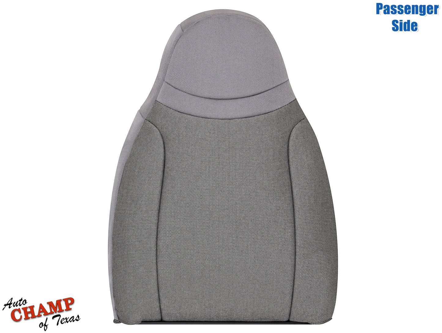 2010-2011 Ford Ranger passenger side lean back seat cover gray