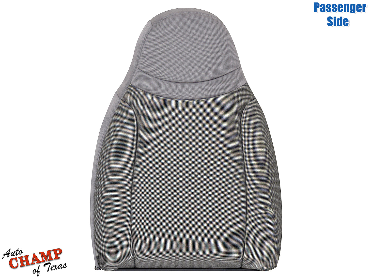 2010-2011 Ford Ranger passenger side lean back seat cover gray