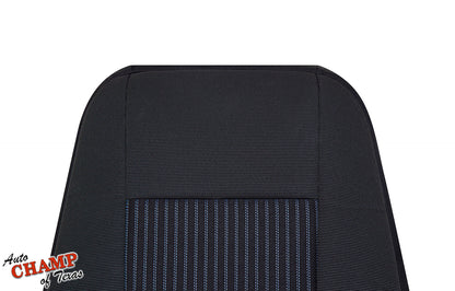 2014 2019 ford transit van passenger seat cover black cloth leanback