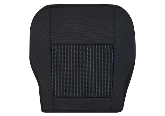 2014–2019 Ford Transit Passenger Bottom Cloth Seat Cover Black