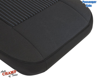 2014 2015 2016 2017 2018 2019 ford transit black passenger seat bottom cloth cover replacement