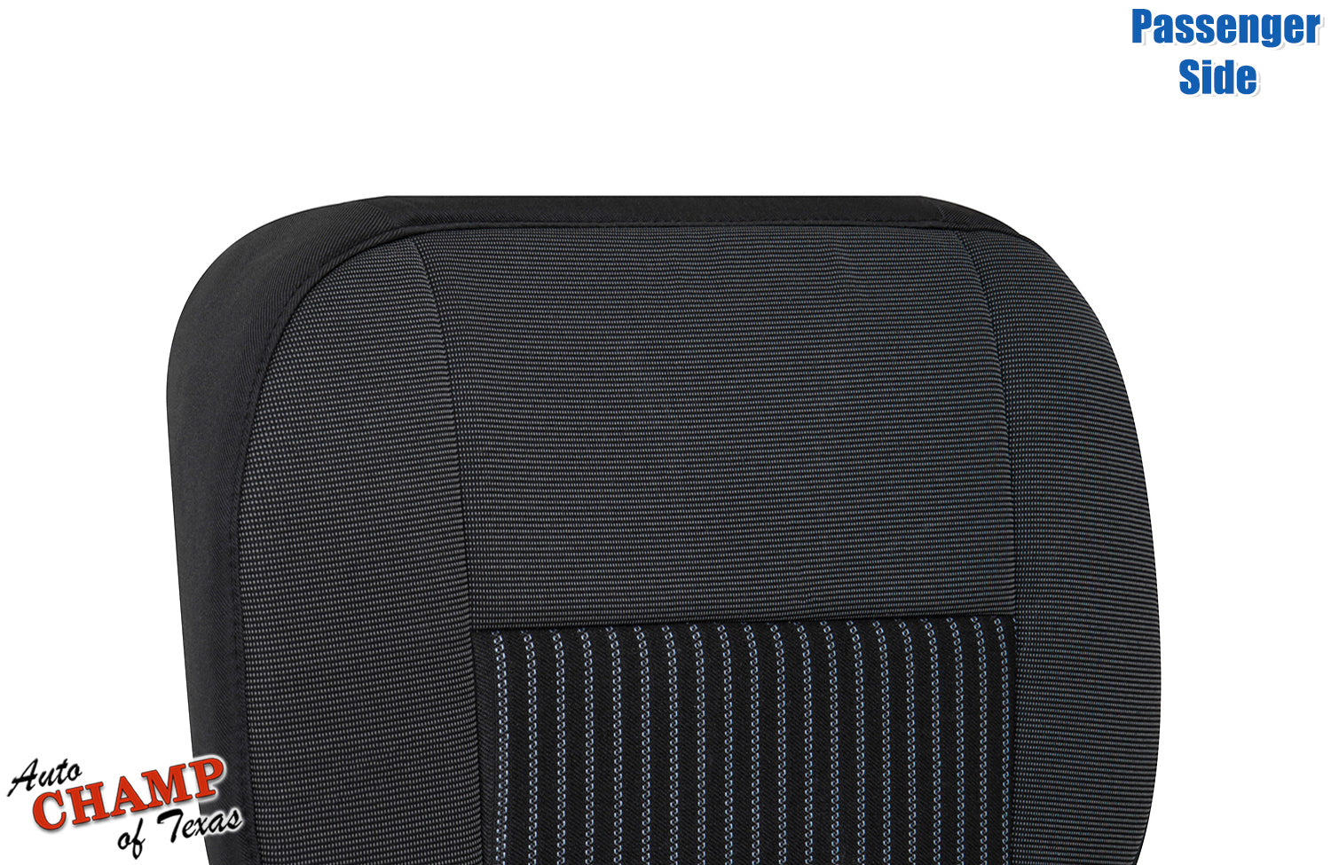 ford transit passenger seat bottom cloth cover black