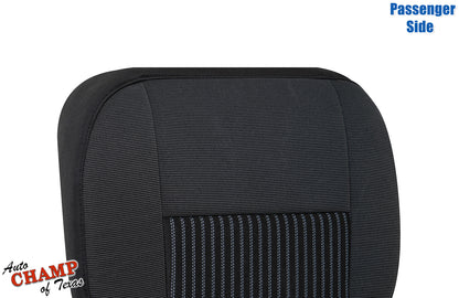 ford transit passenger seat bottom cloth cover black