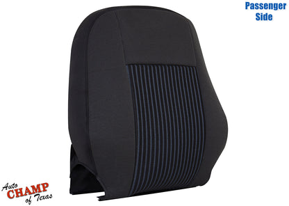 2014 2019 ford transit van passenger seat cover black fabric side