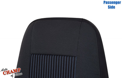 2014 2019 ford transit van passenger seat cover black fabric