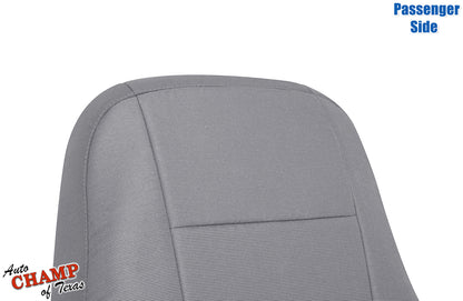 2014 2019 passenger side cloth seat cover pewter gray ford transit van