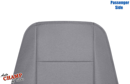 2014 2019 passenger side cloth seat cover pewter gray ford transit van