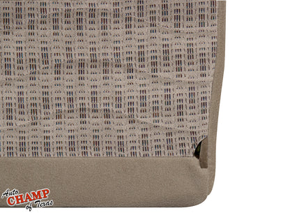 ford f250 xlt 2000 cloth seat bottom tan driver cover