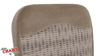 f250 2000 xlt driver bottom cloth seat tan oem replacement