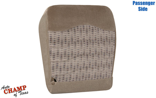 passenger side tan seat cover 2000 ford f250 xlt bottom cloth