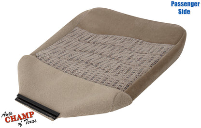 tan cloth seat cover ford f250 xlt 2000 passenger bottom