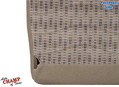 cloth tan seat cover 1999 ford f250 passenger side bottom xlt
