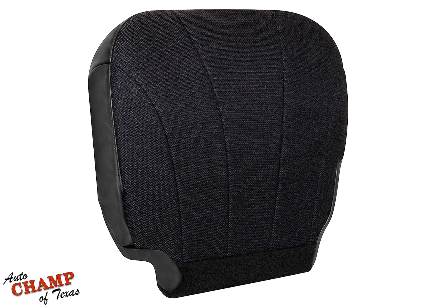 1999-2002 Chevy Silverado W/T Base Work Truck Driver Side Bottom Cloth Seat Cover Dark Gray
