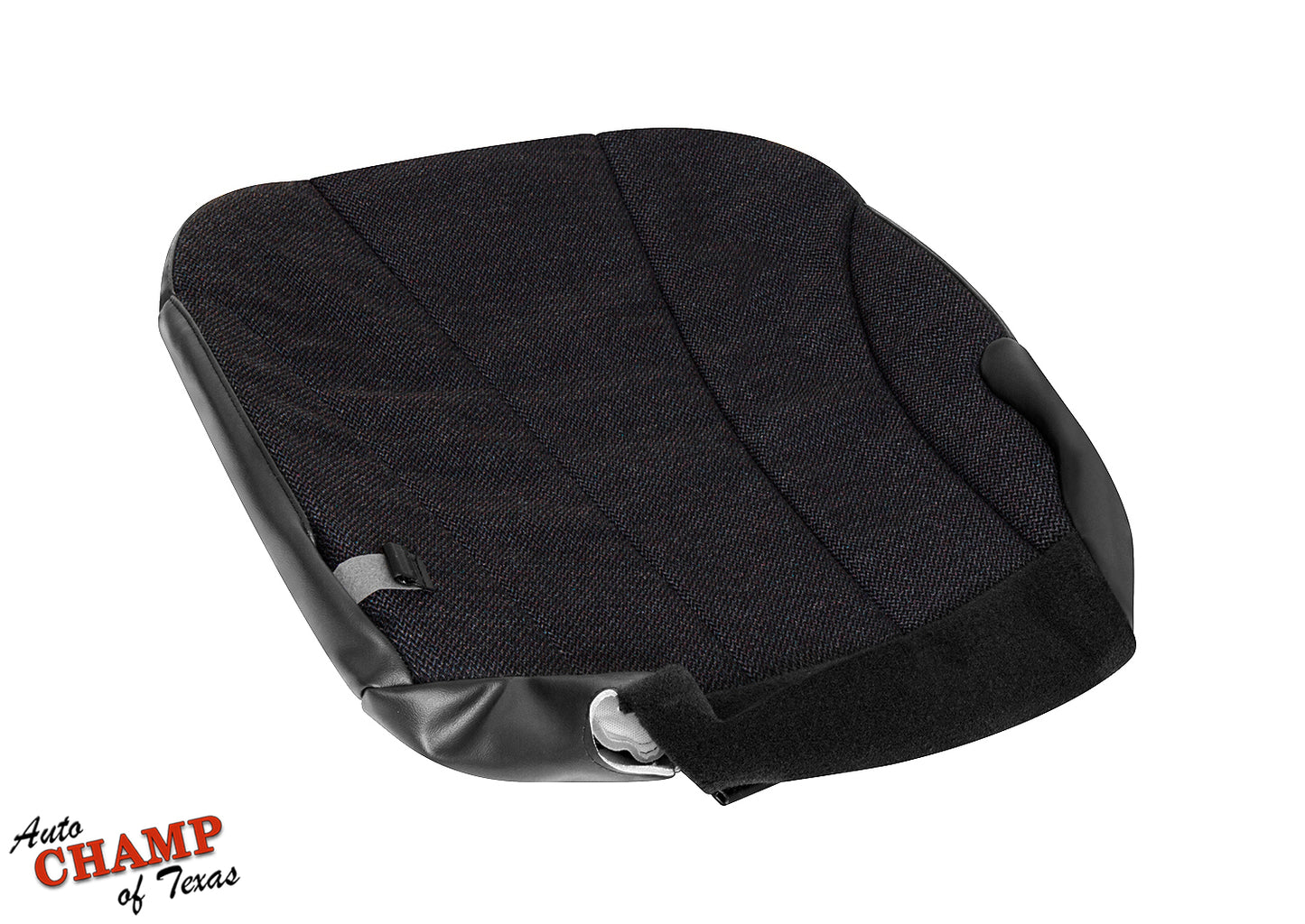 1999-2002 Chevy Silverado W/T Base Work Truck Driver Side Bottom Cloth Seat Cover Dark Gray