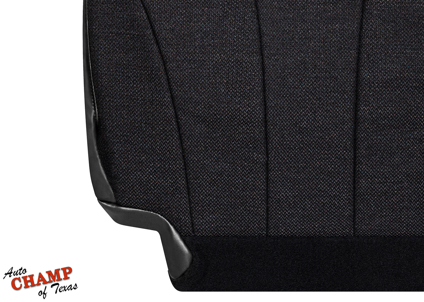 1999-2002 Chevy Silverado W/T Base Work Truck Driver Side Bottom Cloth Seat Cover Dark Gray
