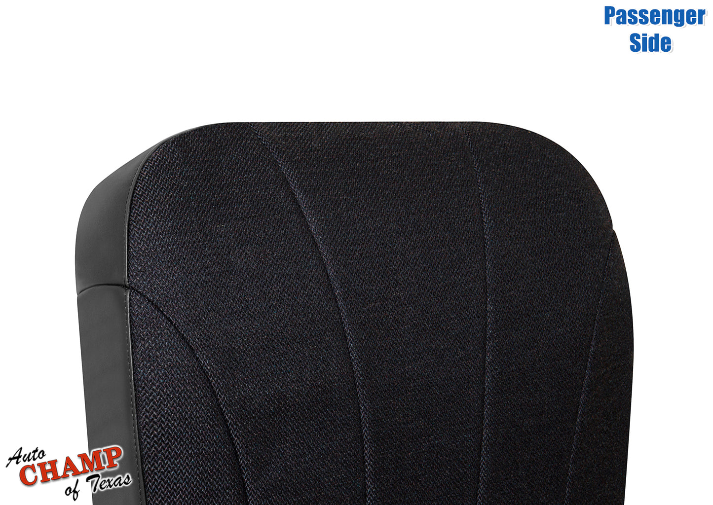 1999-2002 Chevy Silverado W/T Base Work Truck Passenger Side Bottom Cloth Seat Cover Dark Gray