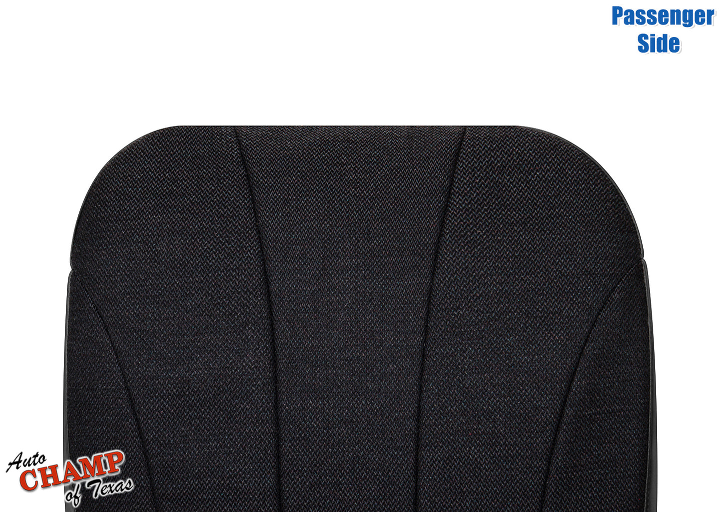 1999-2002 Chevy Silverado W/T Base Work Truck Passenger Side Bottom Cloth Seat Cover Dark Gray