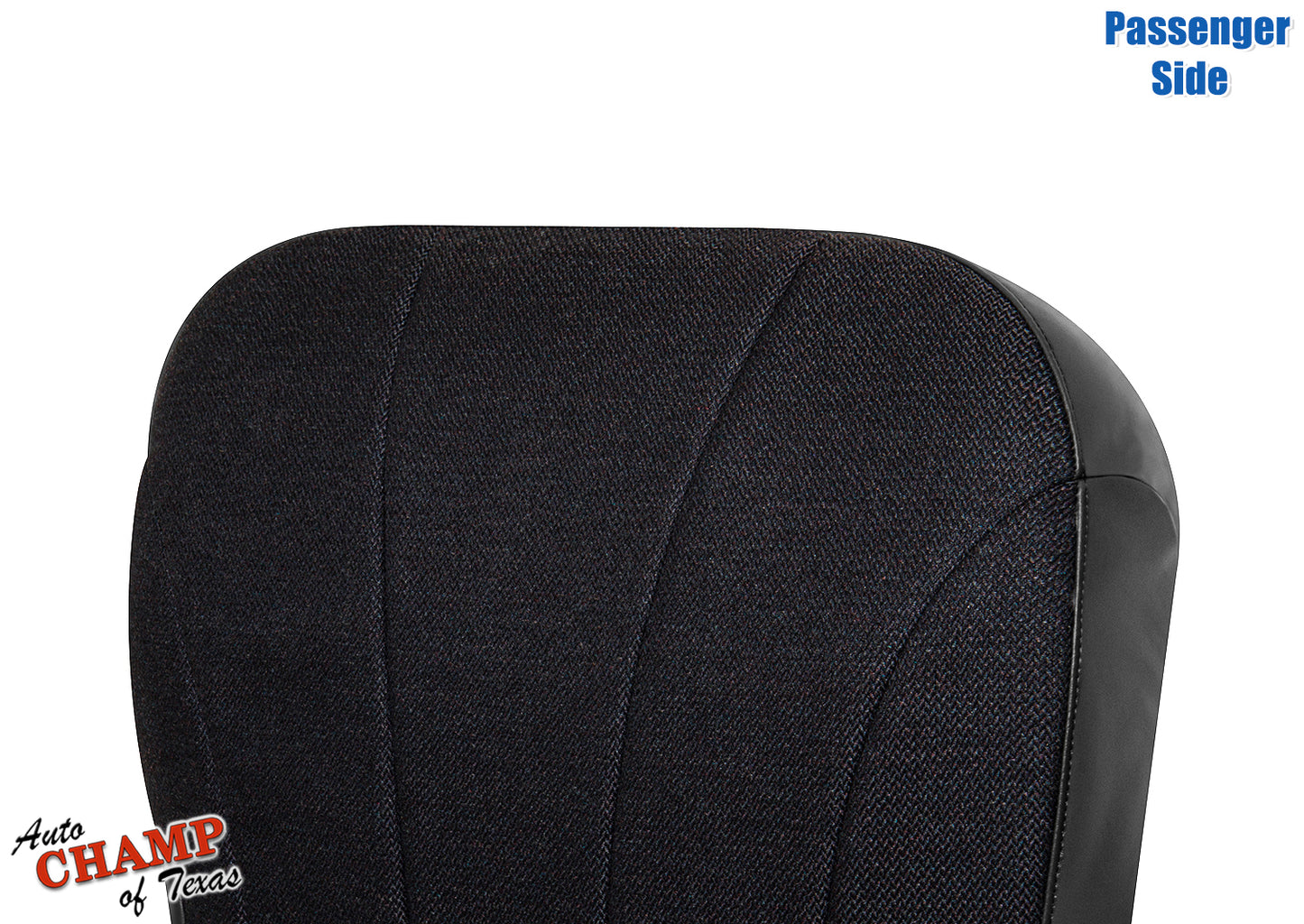 1999-2002 Chevy Silverado W/T Base Work Truck Passenger Side Bottom Cloth Seat Cover Dark Gray