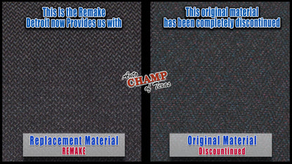 1999-2002 Chevy Silverado W/T Base Work Truck Passenger Side Bottom Cloth Seat Cover Dark Gray