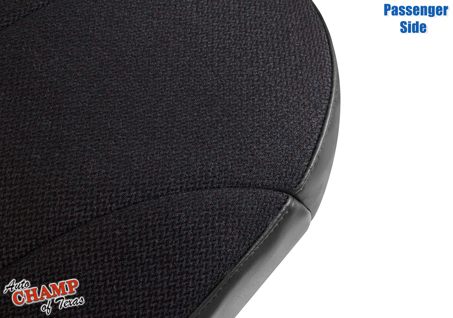 1999-2002 Chevy Silverado W/T Base Work Truck Passenger Side Bottom Cloth Seat Cover Dark Gray