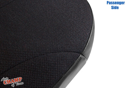 1999-2002 Chevy Silverado W/T Base Work Truck Passenger Side Bottom Cloth Seat Cover Dark Gray