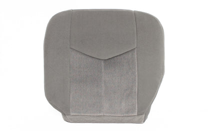 2003-2006 GMC Yukon & Yukon XL SLE SLT Driver Side Bottom Cloth Seat Cover Gray