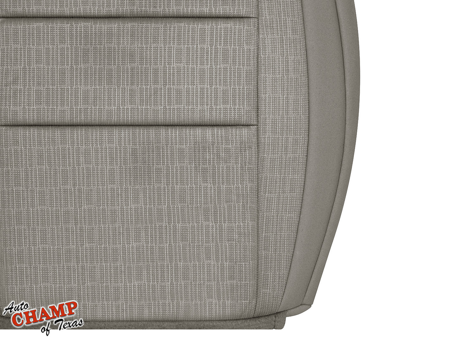 2011-2013 Jeep Grand Cherokee Laredo Driver Side Bottom Cloth Seat Cover, Gray