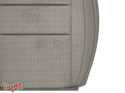 2011-2013 Jeep Grand Cherokee Laredo Driver Side Bottom Cloth Seat Cover, Gray