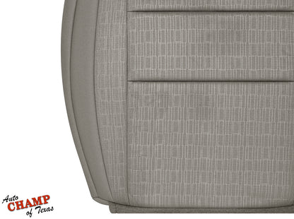 2011-2013 Jeep Grand Cherokee Laredo Driver Side Bottom Cloth Seat Cover, Gray