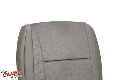 2011-2013 Jeep Grand Cherokee Laredo Driver Side Bottom Cloth Seat Cover, Gray