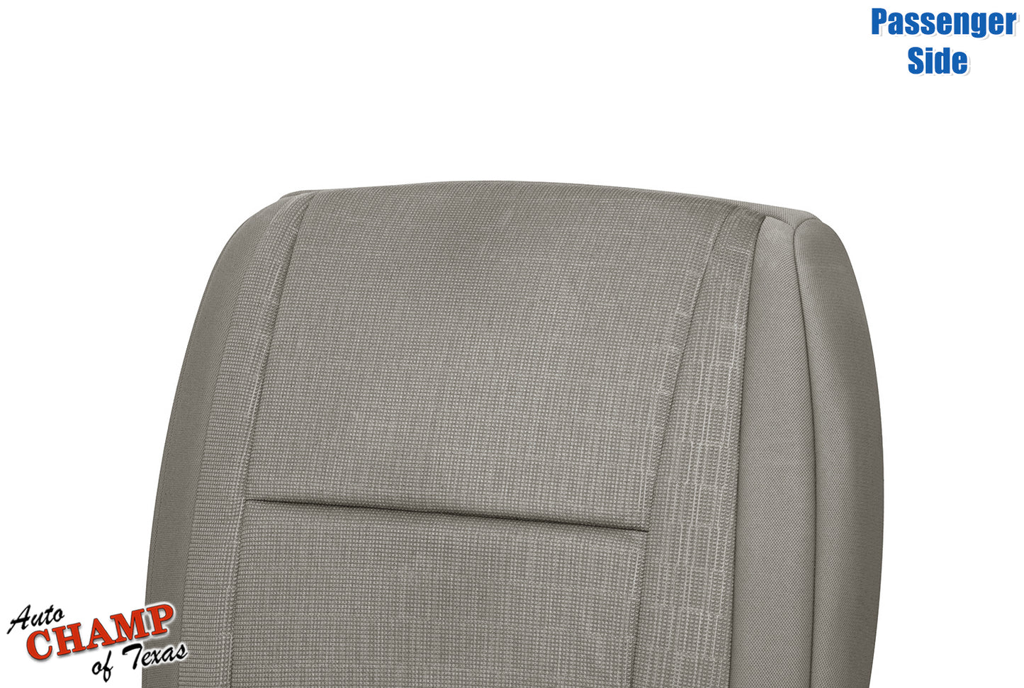 2011-2013 Jeep Grand Cherokee Laredo Passenger Side Bottom Cloth Seat Cover, Gray
