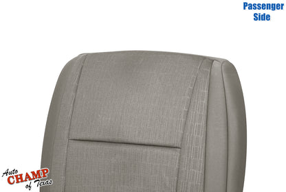 2011-2013 Jeep Grand Cherokee Laredo Passenger Side Bottom Cloth Seat Cover, Gray