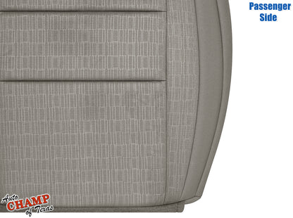 2011-2013 Jeep Grand Cherokee Laredo Passenger Side Bottom Cloth Seat Cover, Gray