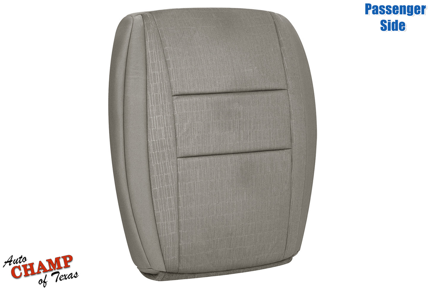 2011-2013 Jeep Grand Cherokee Laredo Passenger Side Bottom Cloth Seat Cover, Gray
