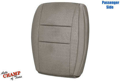 2011-2013 Jeep Grand Cherokee Laredo Passenger Side Bottom Cloth Seat Cover, Gray