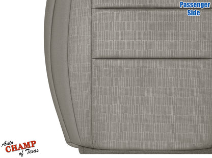 2011-2013 Jeep Grand Cherokee Laredo Passenger Side Bottom Cloth Seat Cover, Gray