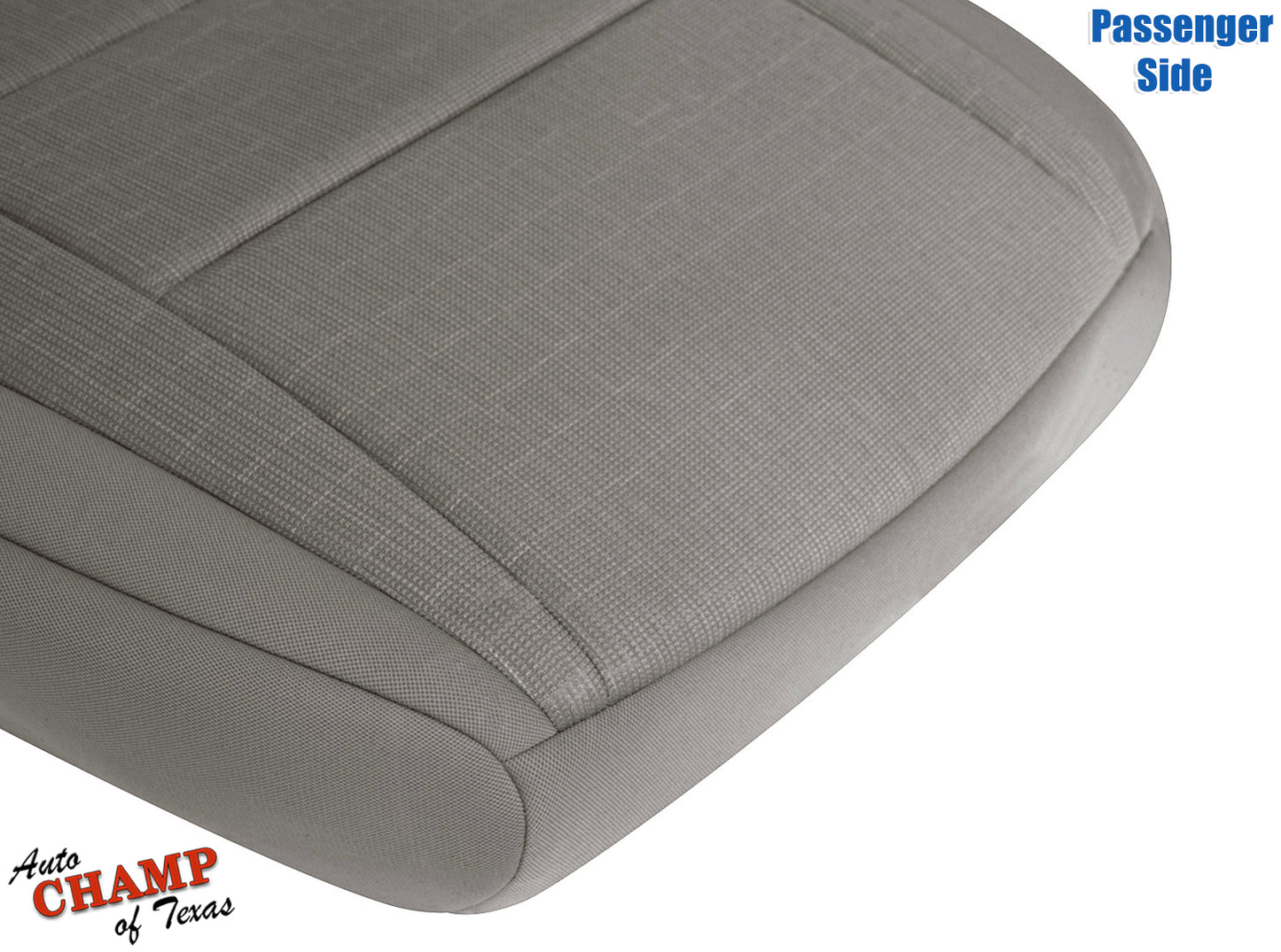 2011-2013 Jeep Grand Cherokee Laredo Passenger Side Bottom Cloth Seat Cover, Gray