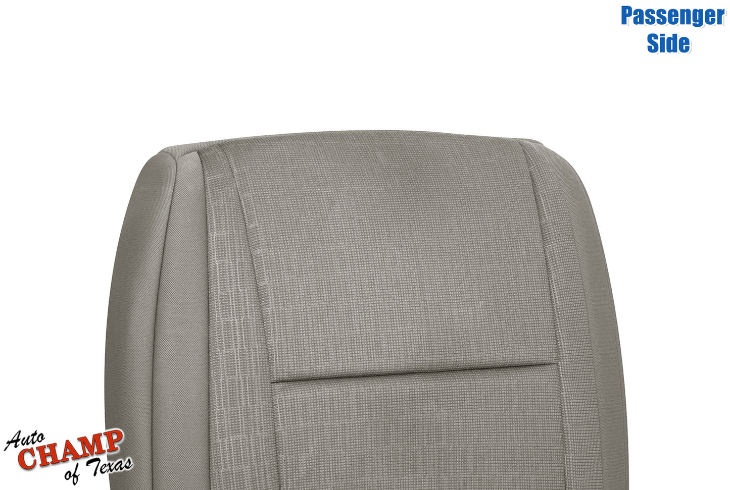 2011-2013 Jeep Grand Cherokee Laredo Passenger Side Bottom Cloth Seat Cover, Gray