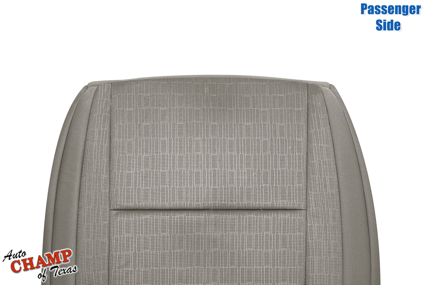 2011-2013 Jeep Grand Cherokee Laredo Passenger Side Bottom Cloth Seat Cover, Gray