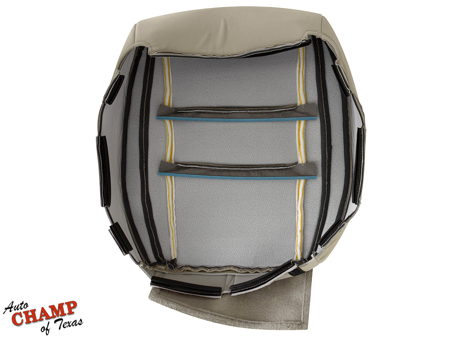2014-2017 Jeep Grand Cherokee Laredo Driver Side Bottom Cloth Seat Cover, Tan