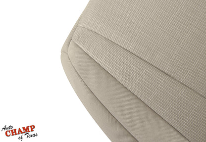 2014-2017 Jeep Grand Cherokee Laredo Driver Side Bottom Cloth Seat Cover, Tan