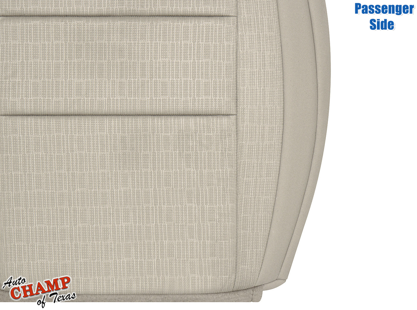 2014-2017 Jeep Grand Cherokee Laredo Passenger Side Bottom Cloth Seat Cover, Tan