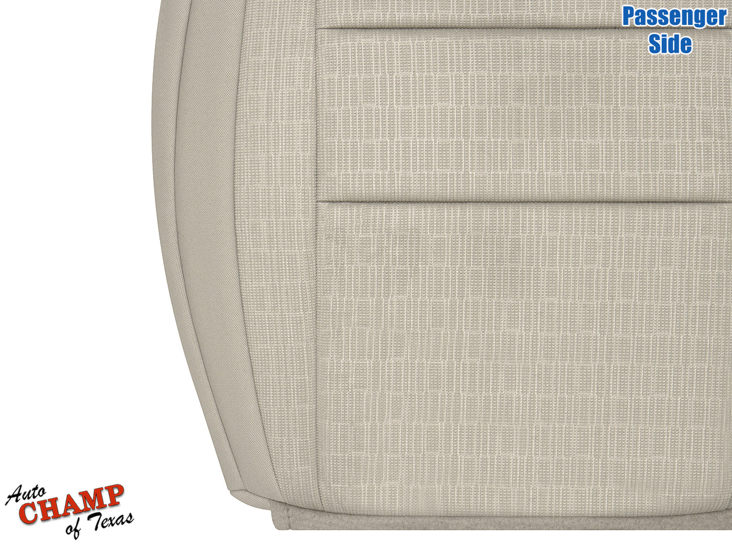 2014-2017 Jeep Grand Cherokee Laredo Passenger Side Bottom Cloth Seat Cover, Tan