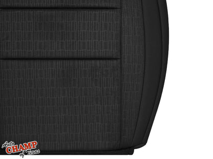 2011-2017 Jeep Grand Cherokee Laredo Driver Side Bottom Cloth Seat Cover Black