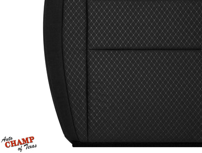 2018-2022 Jeep Grand Cherokee Laredo Driver Side Bottom Cloth Seat Cover Black